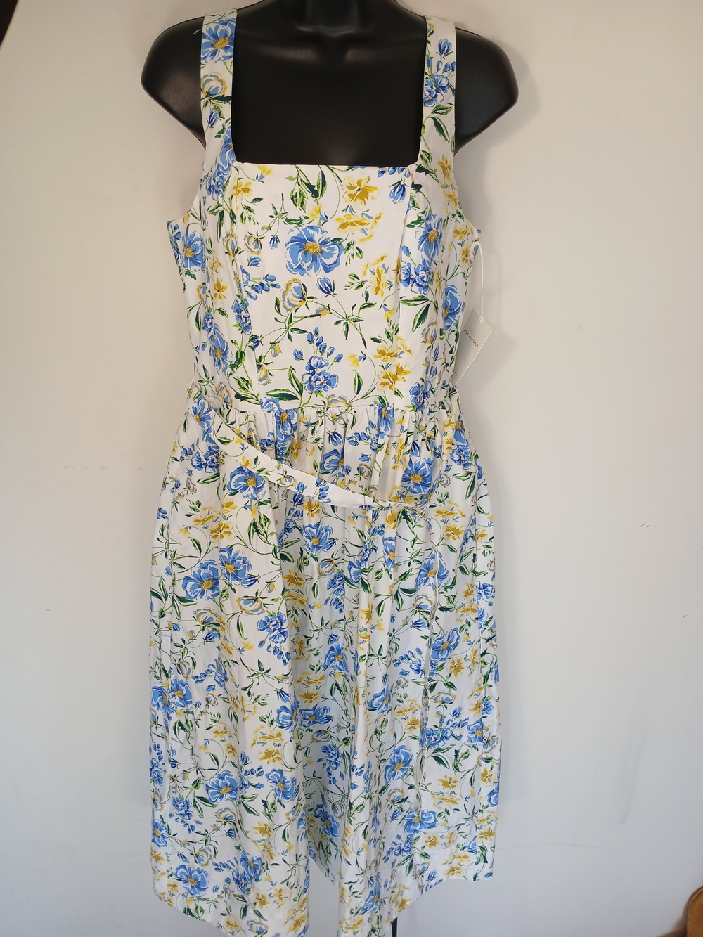 Free Assembly 100% Cotton Sleeveless Midi Dress Size Medium